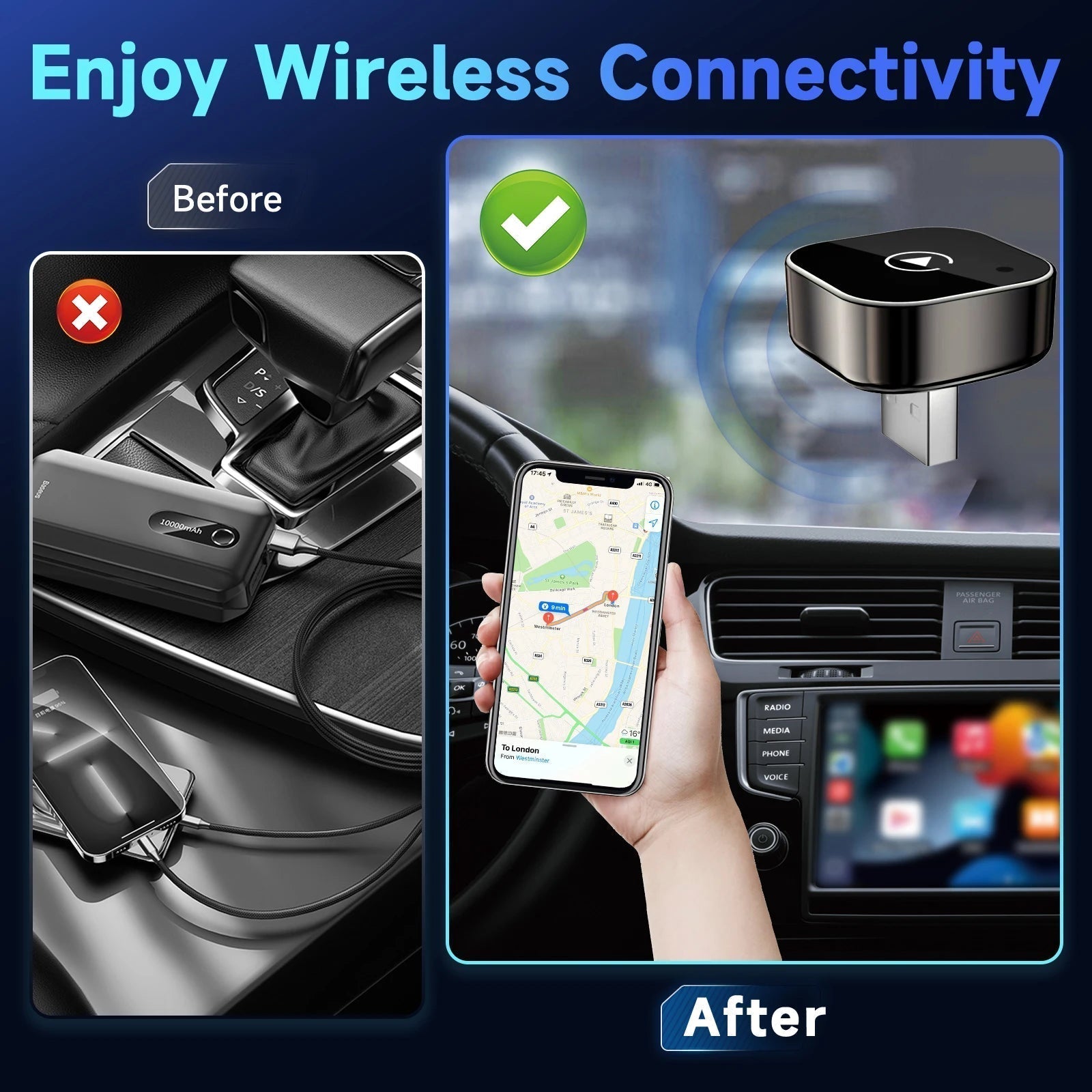 DriveLink™ – Cut the cord -  Drive smarter!