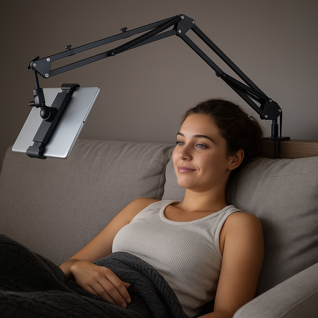 FlexiHold™ Hands-free comfort, anywhere you rest or work