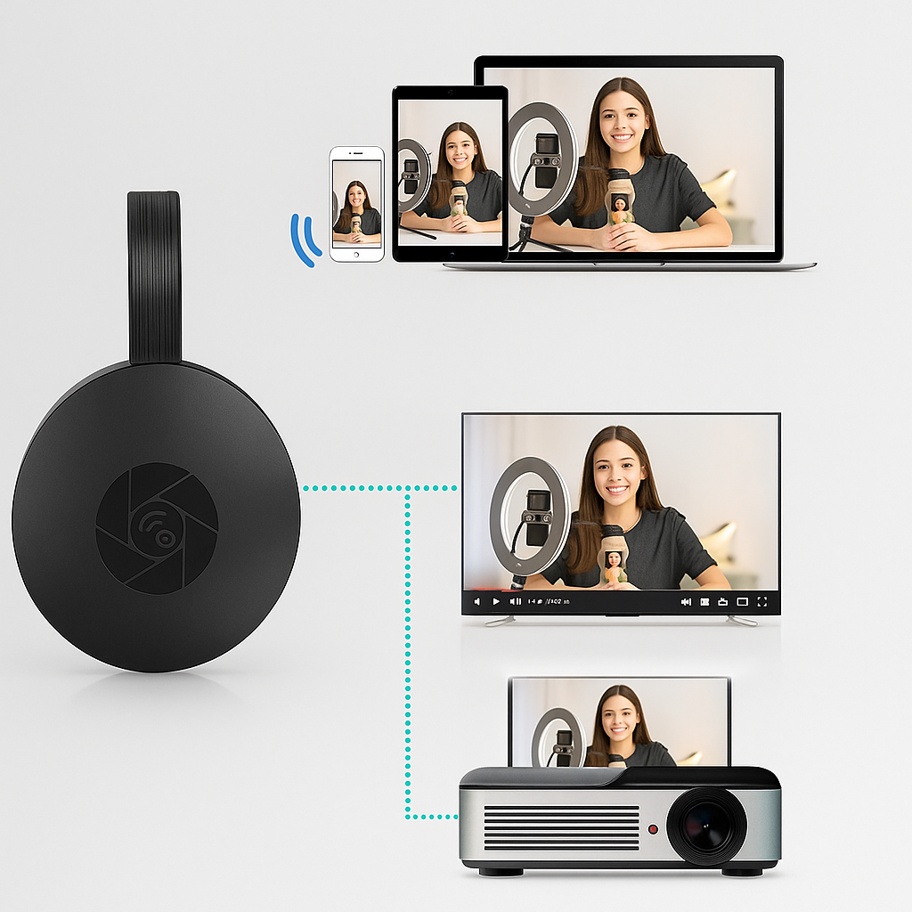 StreamScreen Pro™ Cinema-quality streaming, straight from your phone