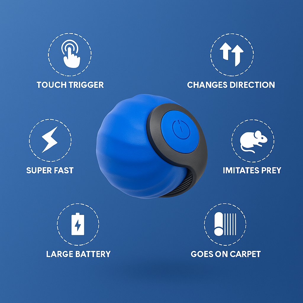 Speedytail 2.0™ Endless fun for your cat!