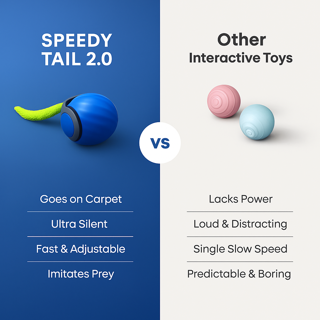 Speedytail 2.0™ Endless fun for your cat!