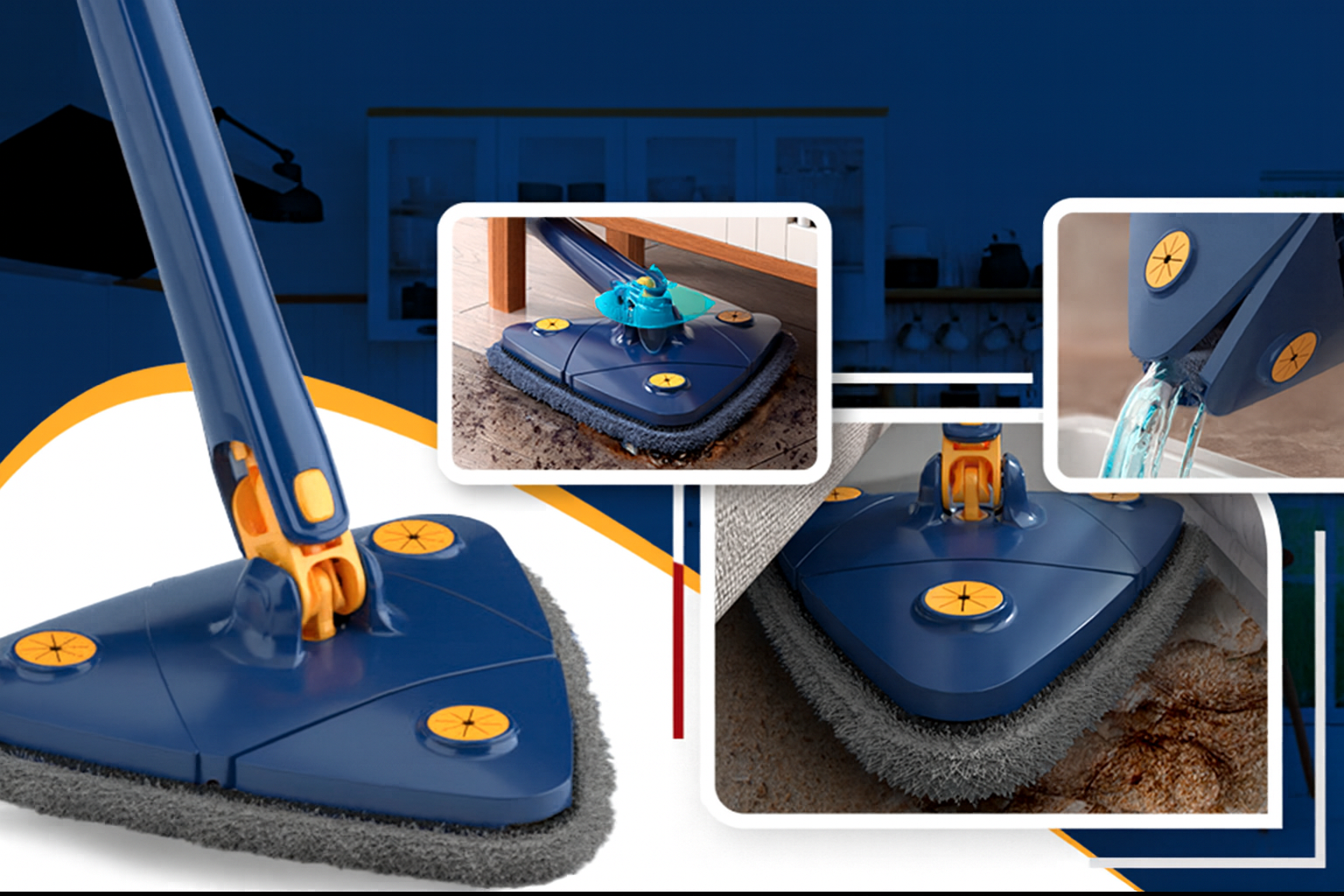 FlexiClean™ 360° Cleaning power for every corner