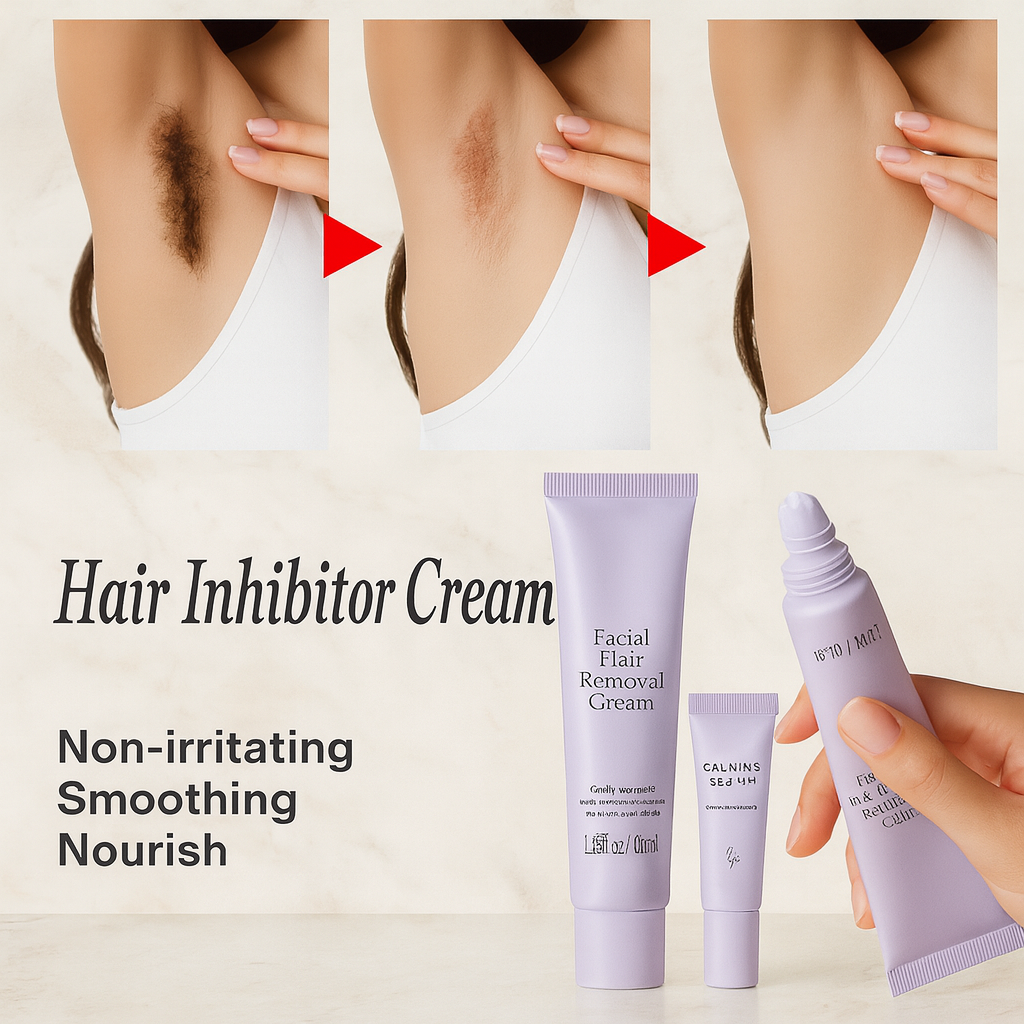 SilkyErase Hair Removal Cream™ Silky smooth skin in minutes!