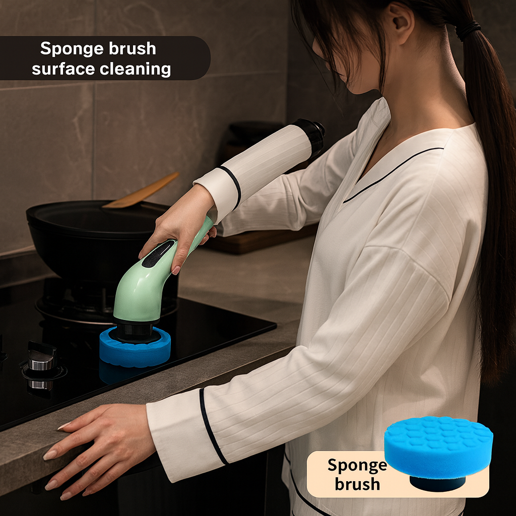 PowerScrub™ Effortless cleaning, maximum power