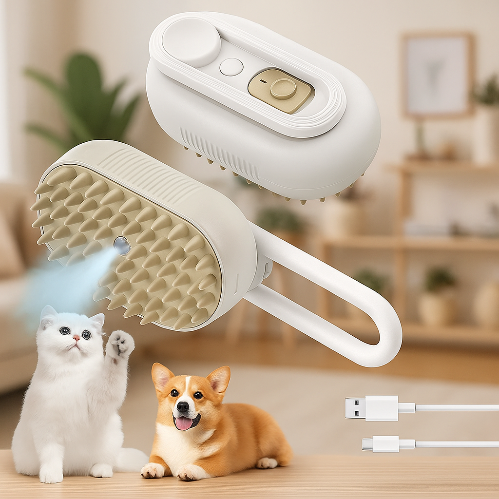 PetSteam Cleaner™ Healthy coat, no loose hair