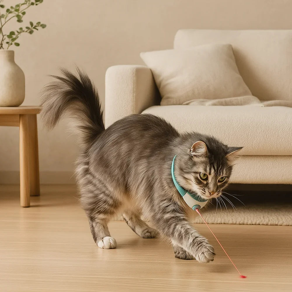 ChaseBeam Cat Collar™ Endless fun for your cat