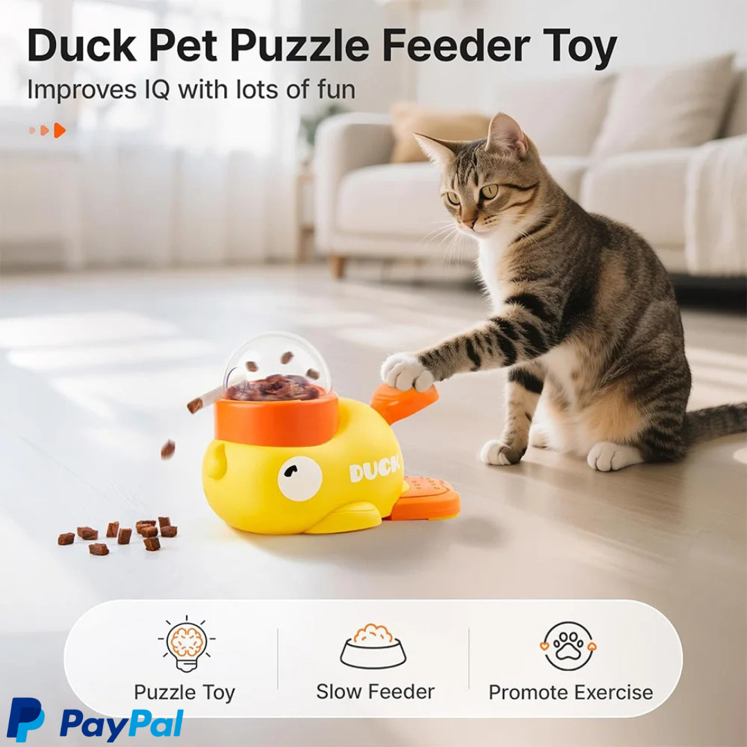 PawPlay Interactive Feeder™ Feed your best friend and stimulate his mind at the same time!
