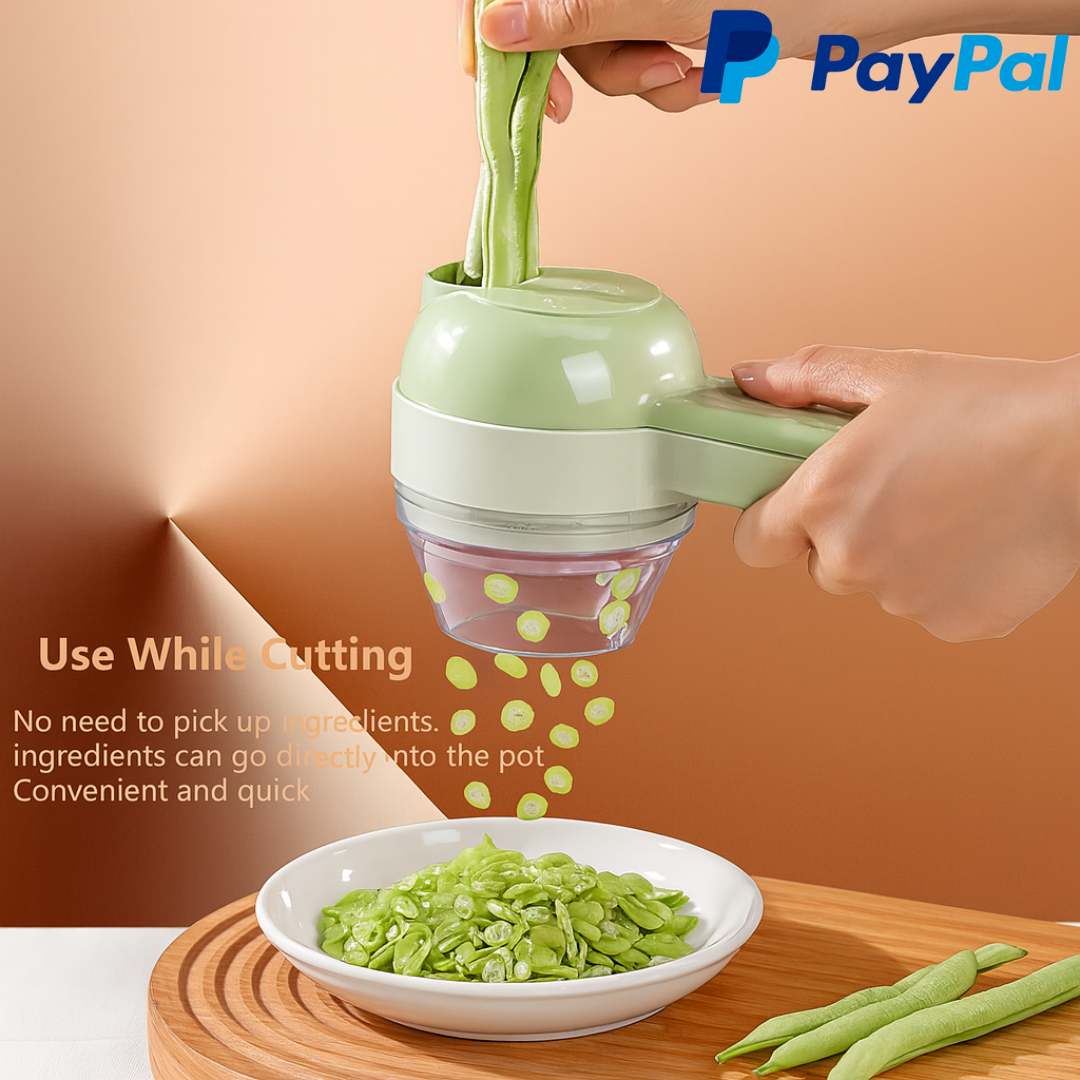ChopEase Electric Chopper™ Chopping and slicing has never been so easy and fast!