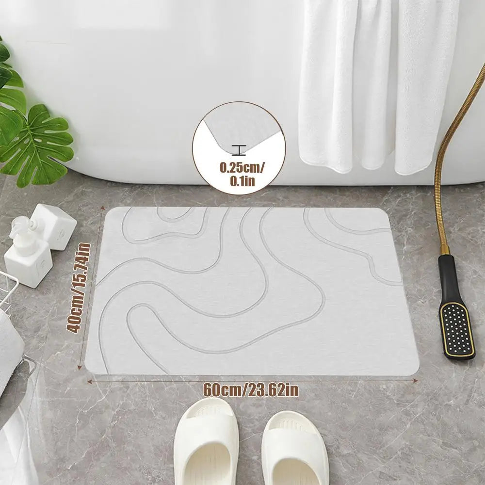 DryStep Bath Mat™ No More Slippery Floors!