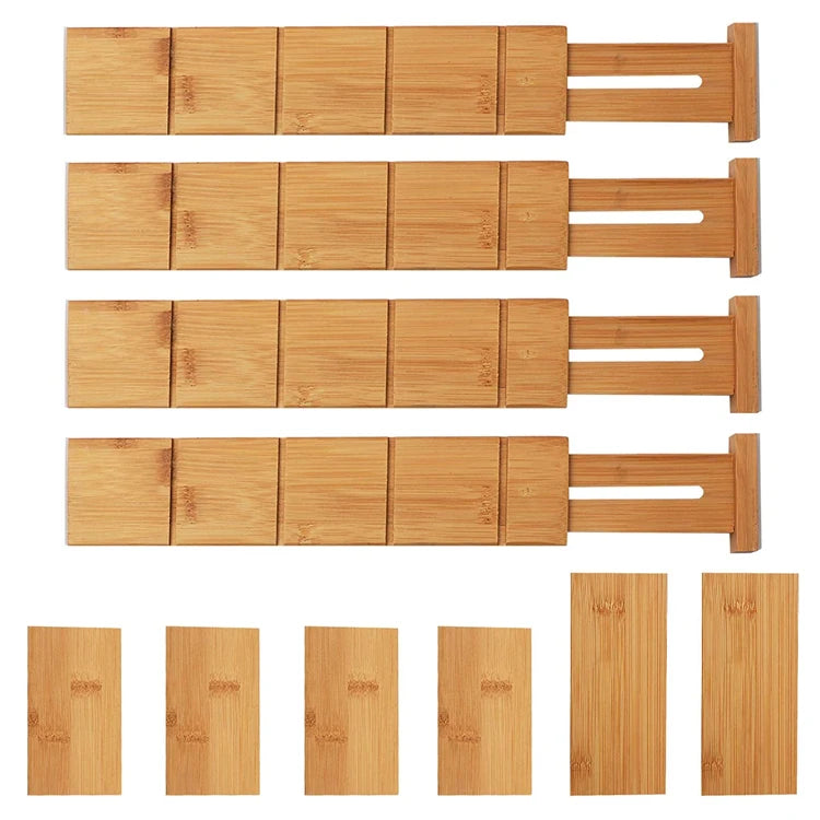 EcoTidy Bamboo Organizer™ Say goodbye to chaos  and hello to stress-free storage that fits anywhere!