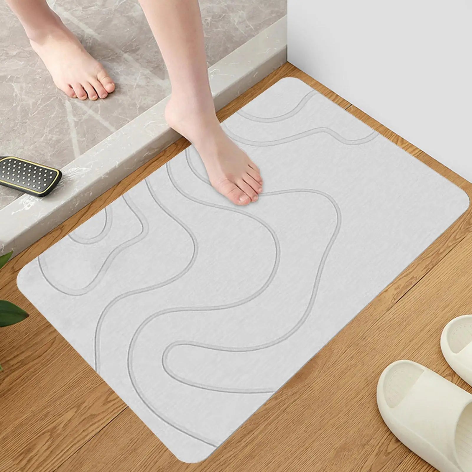 DryStep Bath Mat™ No More Slippery Floors!