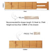 EcoTidy Bamboo Organizer™ Say goodbye to chaos  and hello to stress-free storage that fits anywhere!