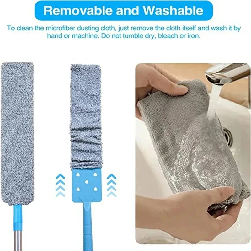 Telescopic Broom -Clean the toughest places with total ease!