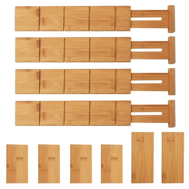 EcoTidy Bamboo Organizer™ Say goodbye to chaos  and hello to stress-free storage that fits anywhere!
