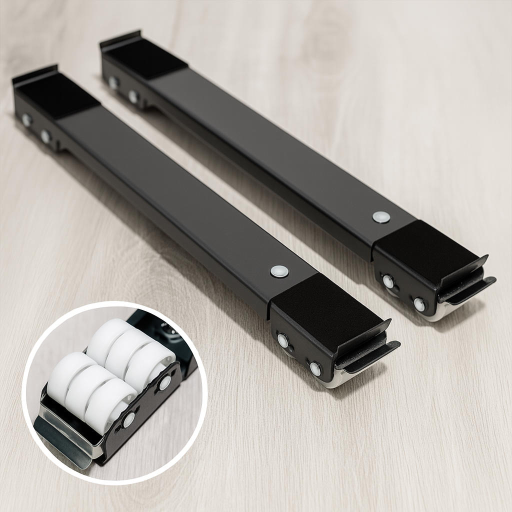 Lift & Roll™ Effortless moving, maximum control