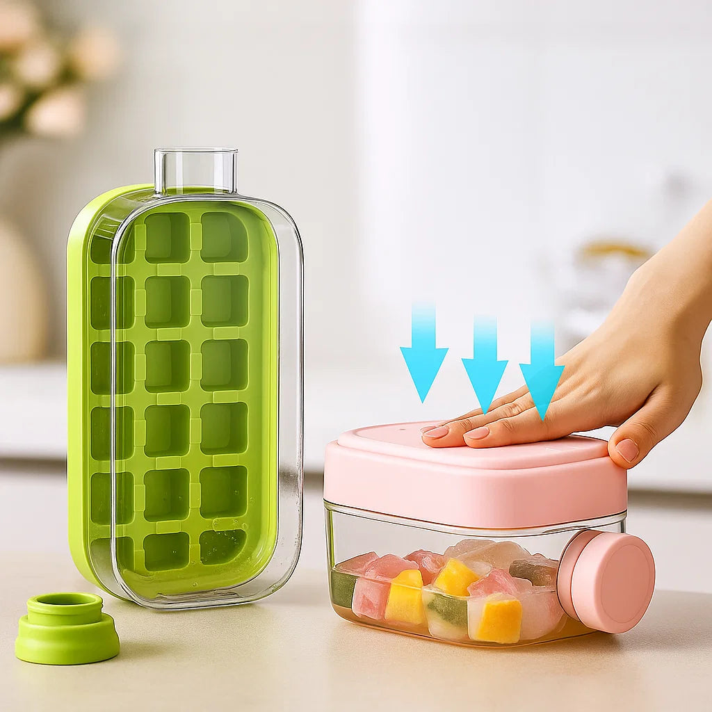 IceBottle 2.0™ Freeze, Squeeze, Enjoy – All in One Bottle