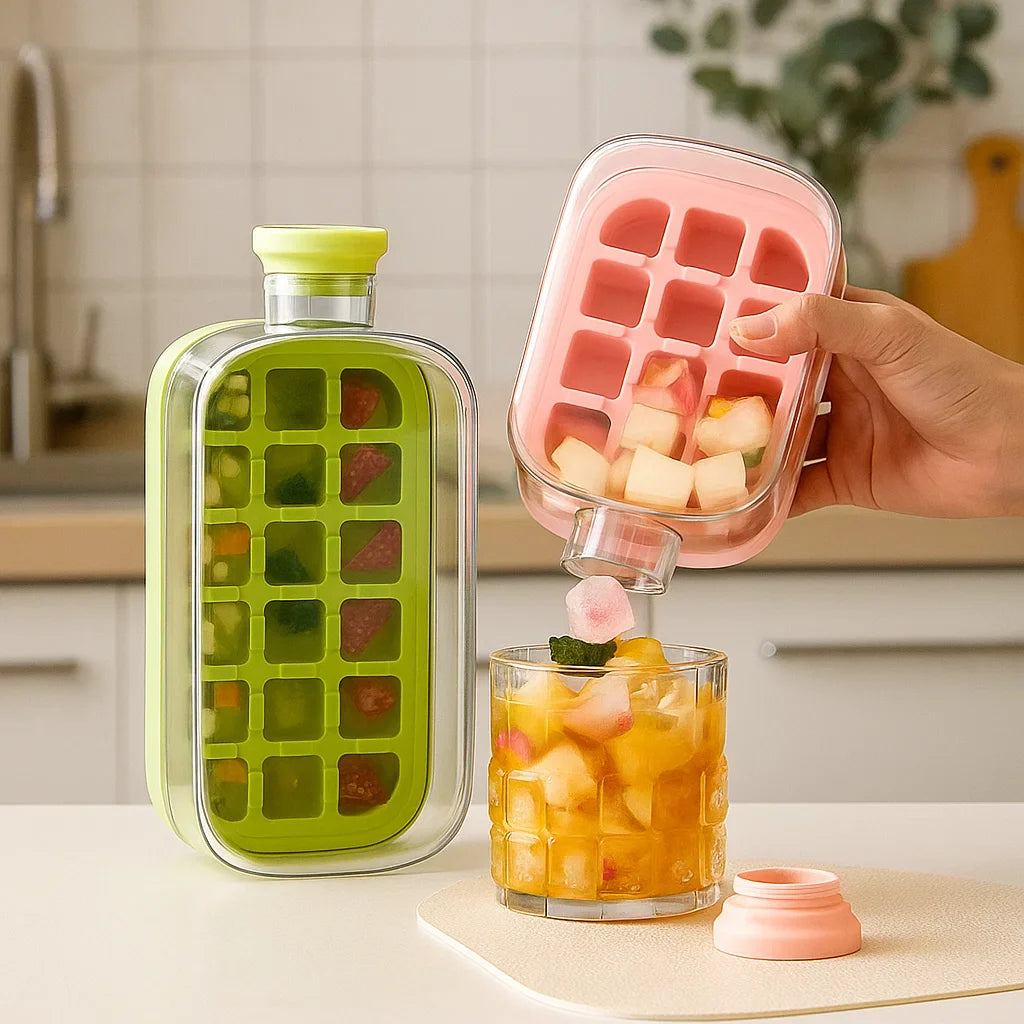 IceBottle 2.0™ Freeze, Squeeze, Enjoy – All in One Bottle