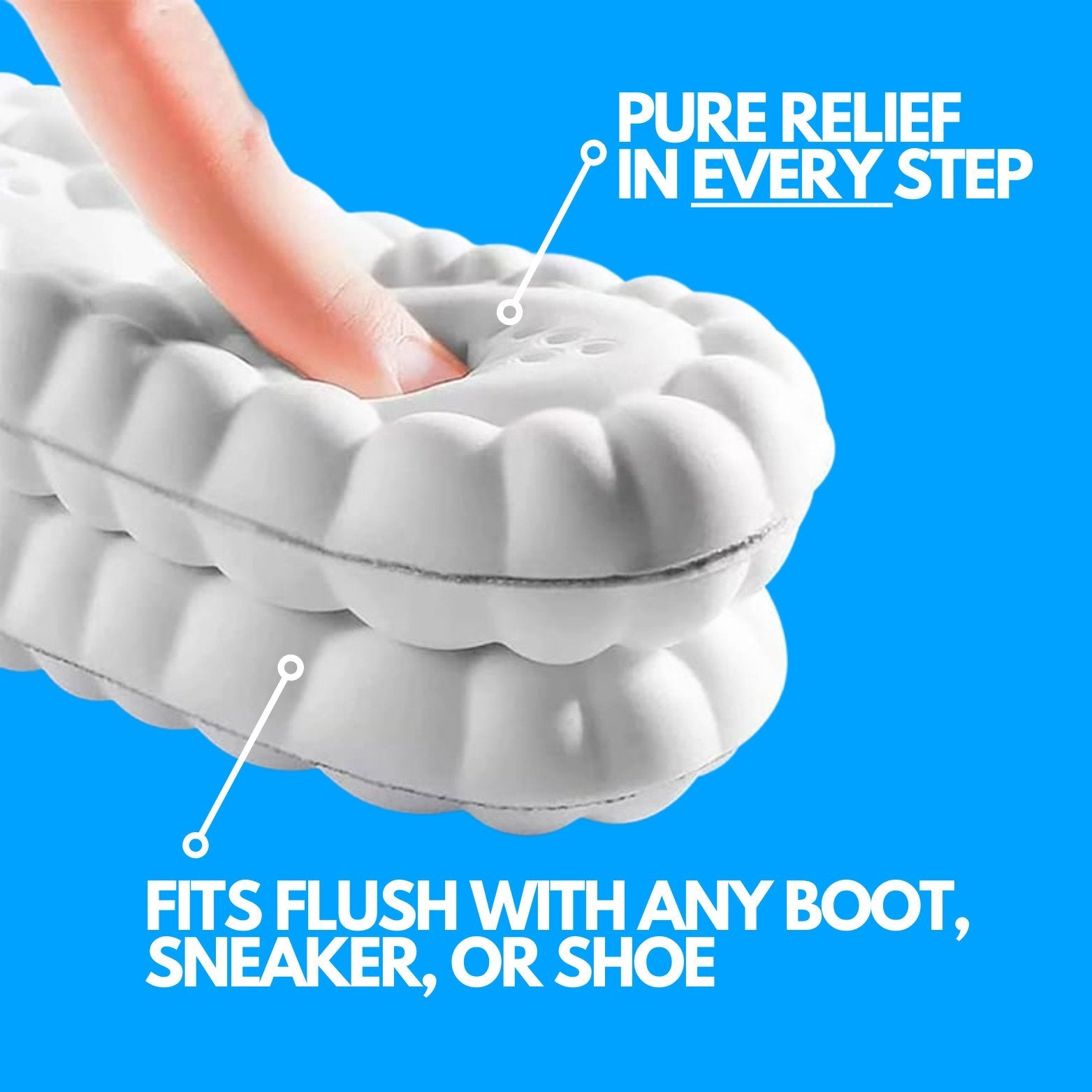 CloudSole™ Experience ultimate comfort and support