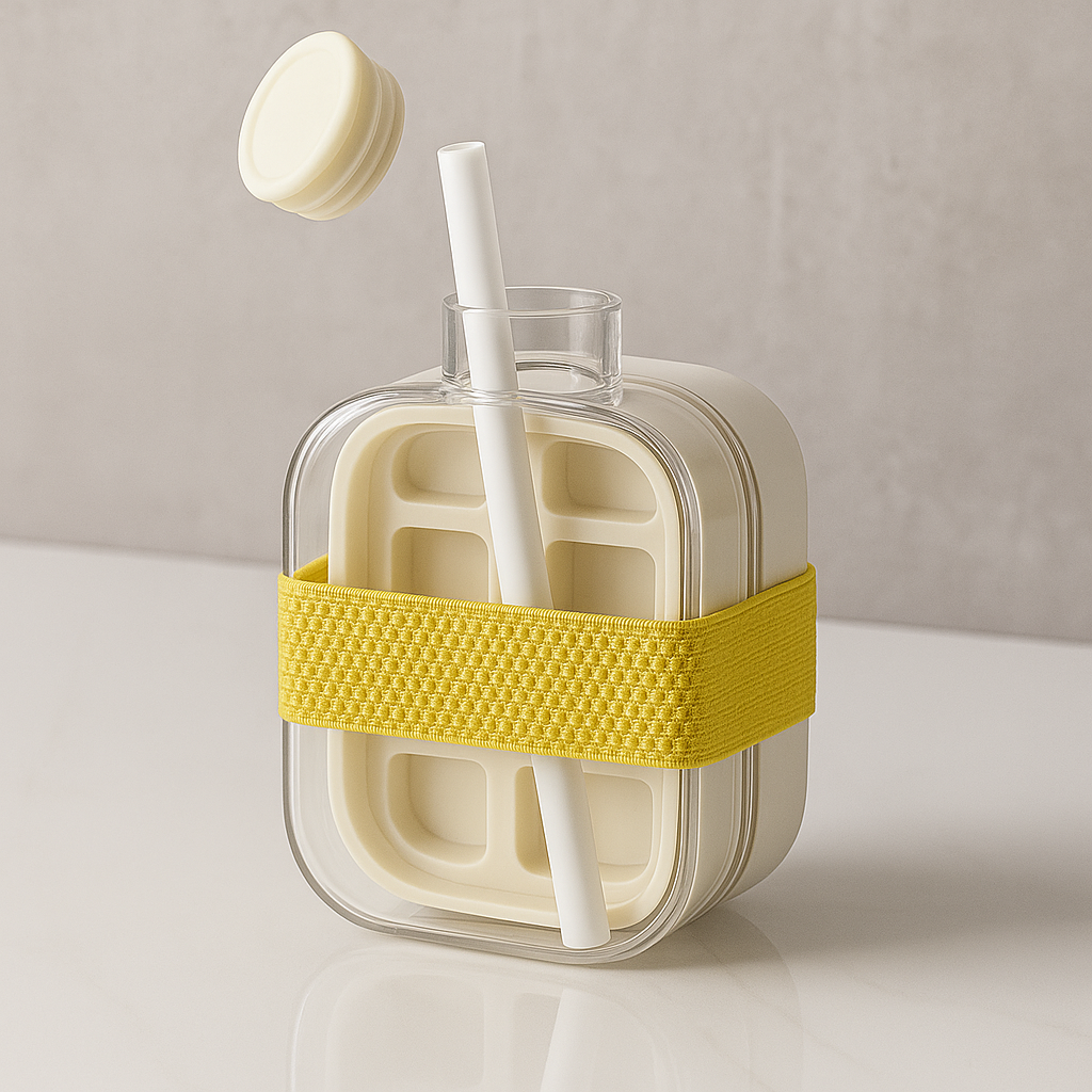 IceBottle 2.0™ Freeze, Squeeze, Enjoy – All in One Bottle