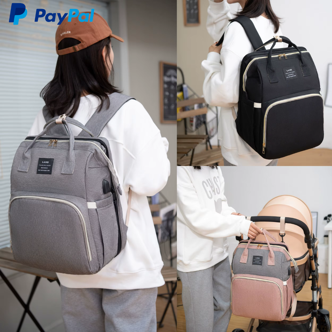 Sleep&Go™ Diaper bag – from changing to napping in seconds